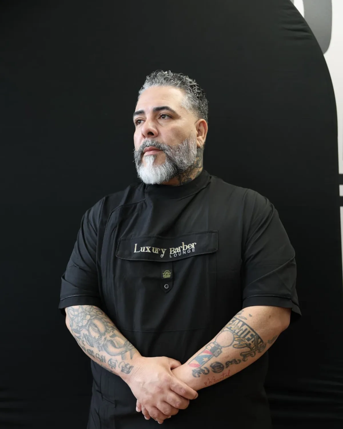 Rubén Díaz Jr. of Luxury Barber Lounge