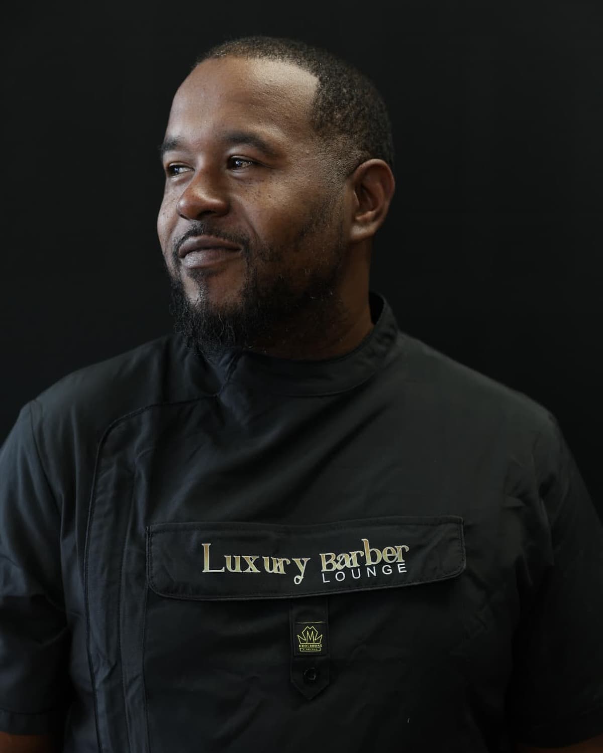Russ Hawkins of Luxury Barber Lounge